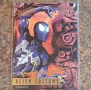 Fleer Ultra Spider-Man Gold Foil Signature Series